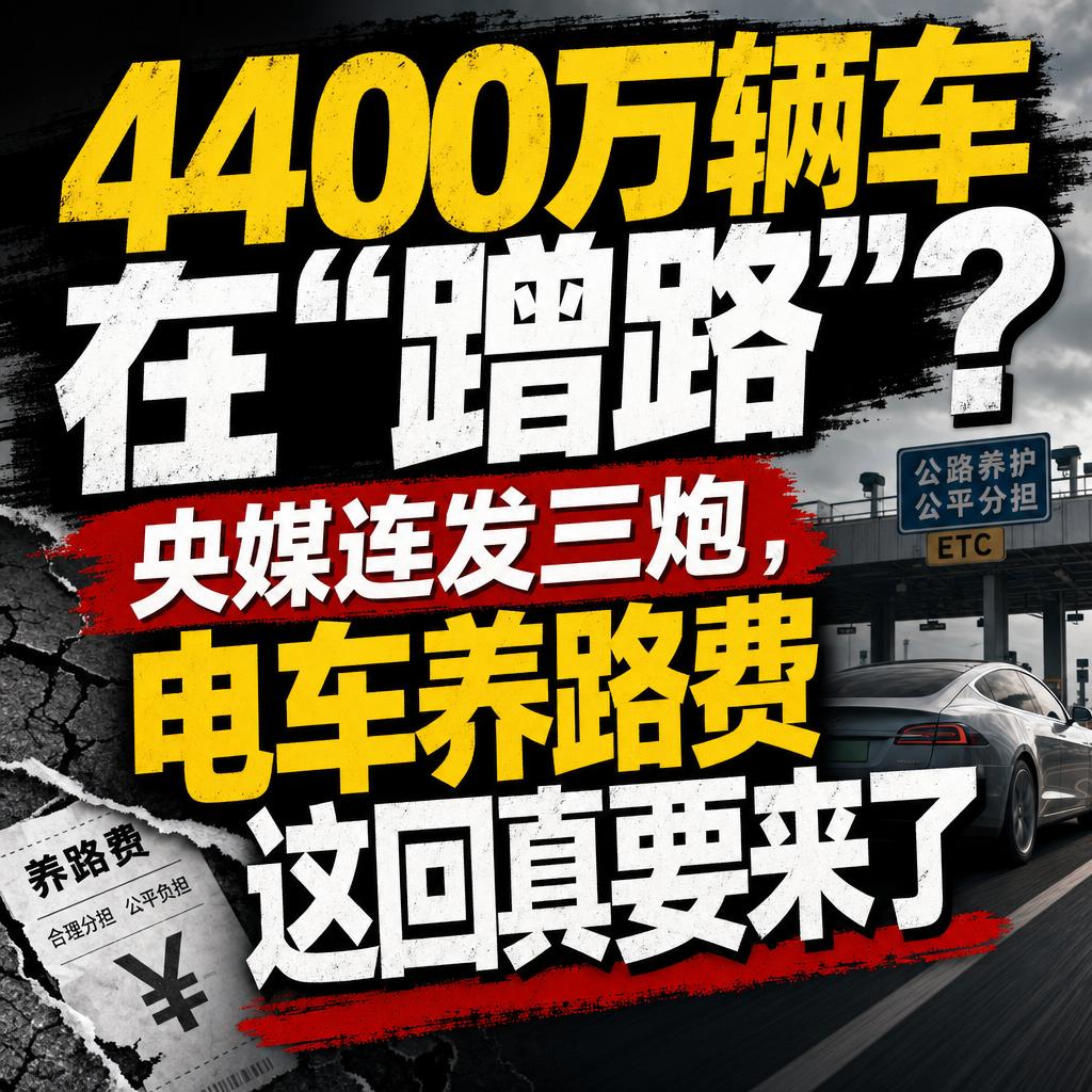 油电同权成官方议题电车拟按车重收养路费加油站里那一脚油门下去，钱包流的血，有