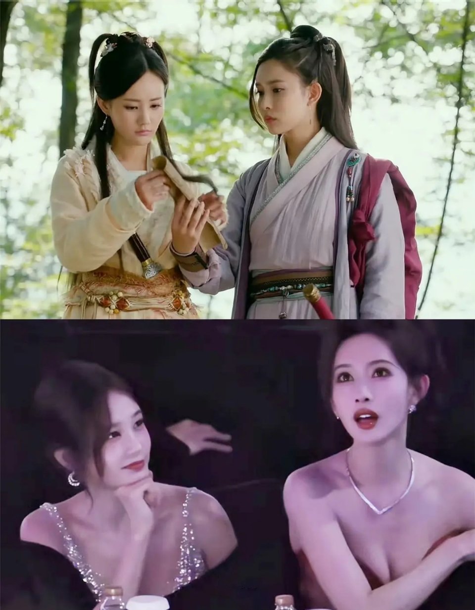 孟子义粉丝p图太狠了吧都p成李一桐了何意味呢