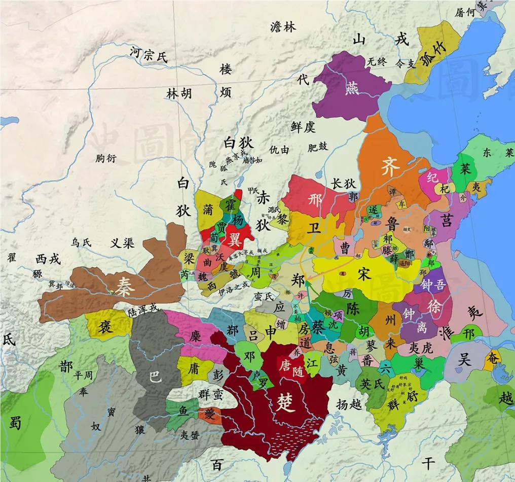 蔡国，作为存在近600年的姬姓诸侯国，出身还是不错的，是周武王的弟弟，初代君主是