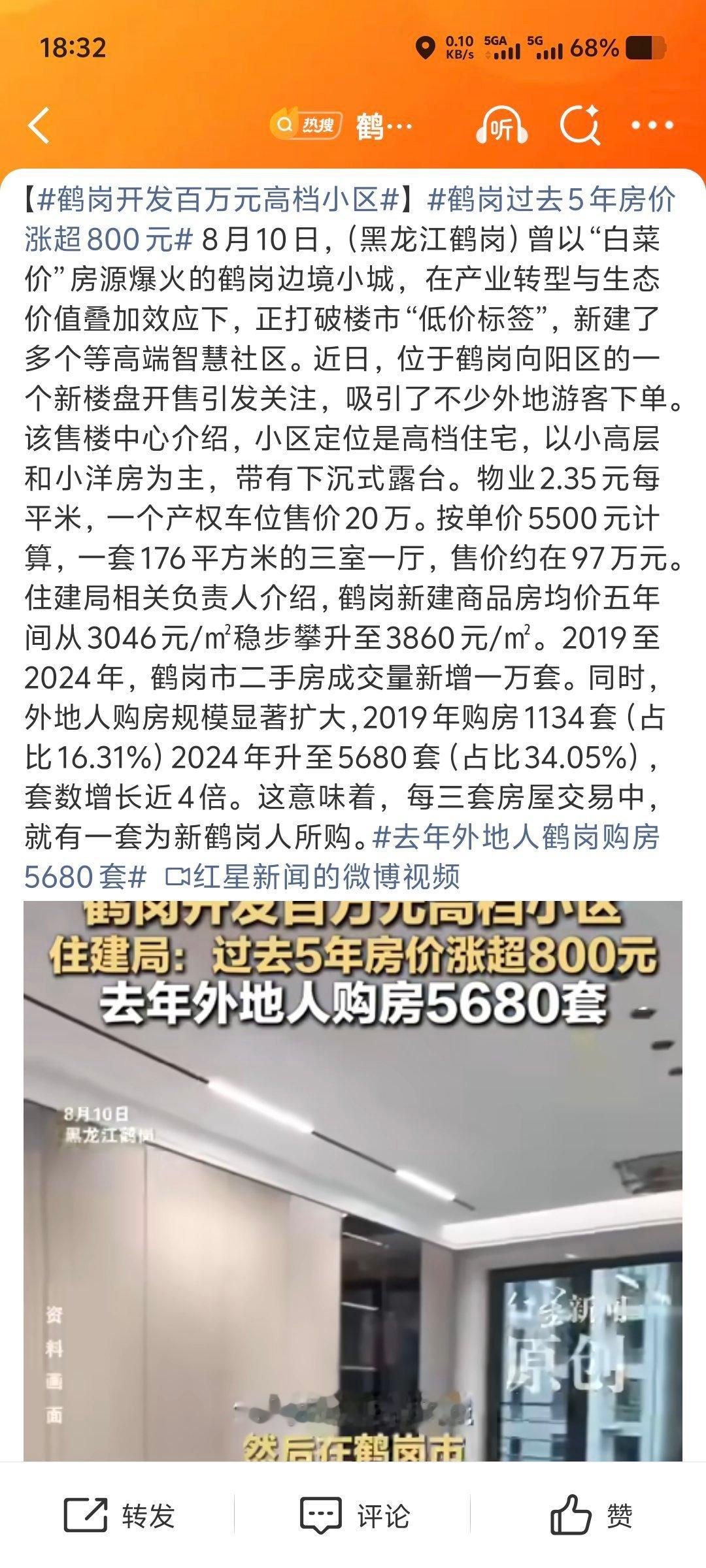鹤岗开发百万元高档小区这价格说实话，青岛的蓝谷也能寻到挺不错的房子→