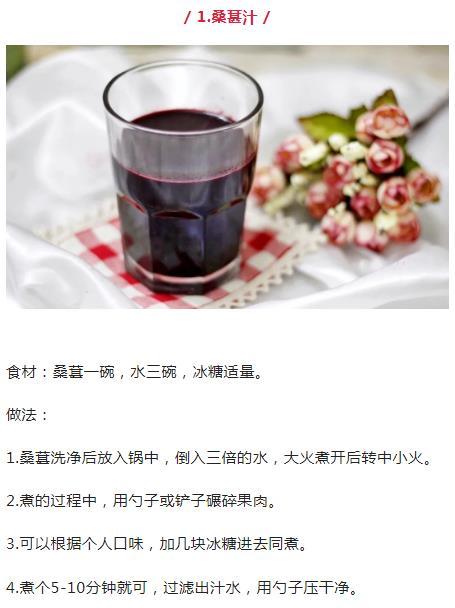 巧吃桑葚好处多，桑葚的5种新吃法，美容养颜还黑发明目，女人要多吃！​​​我的宝藏