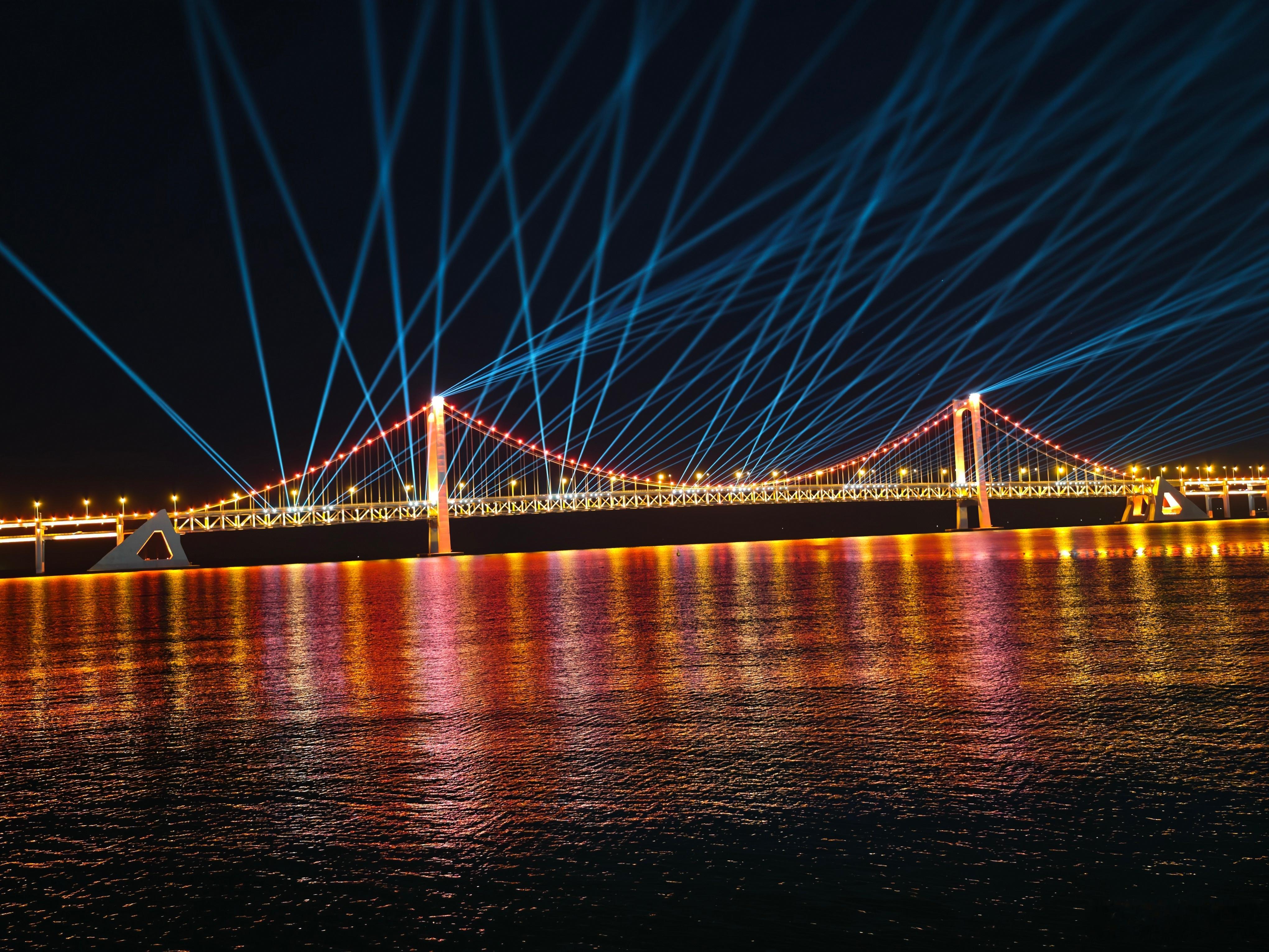 大连的夜这城市20年前好像就这样了设计还是太超前了​​​