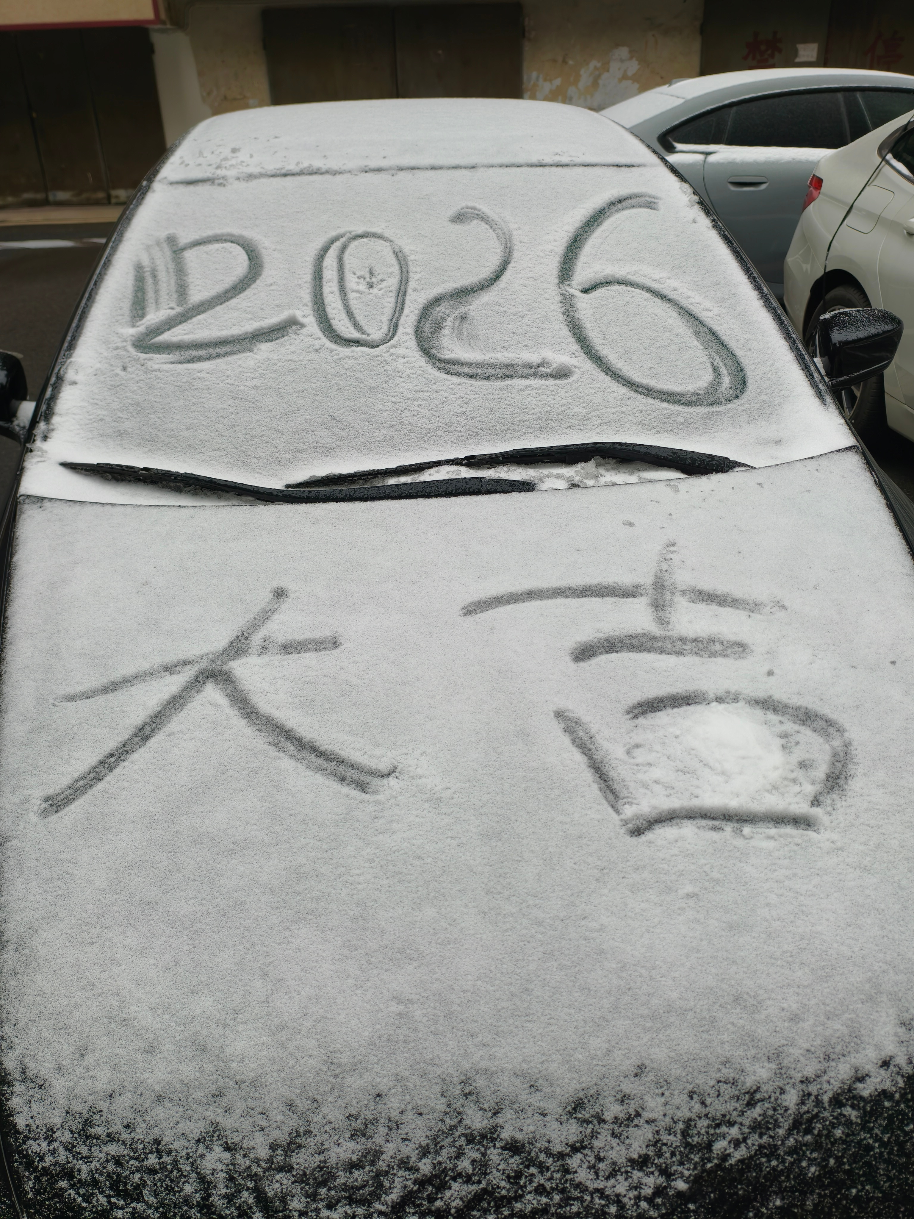 就没下雪了，好没意思