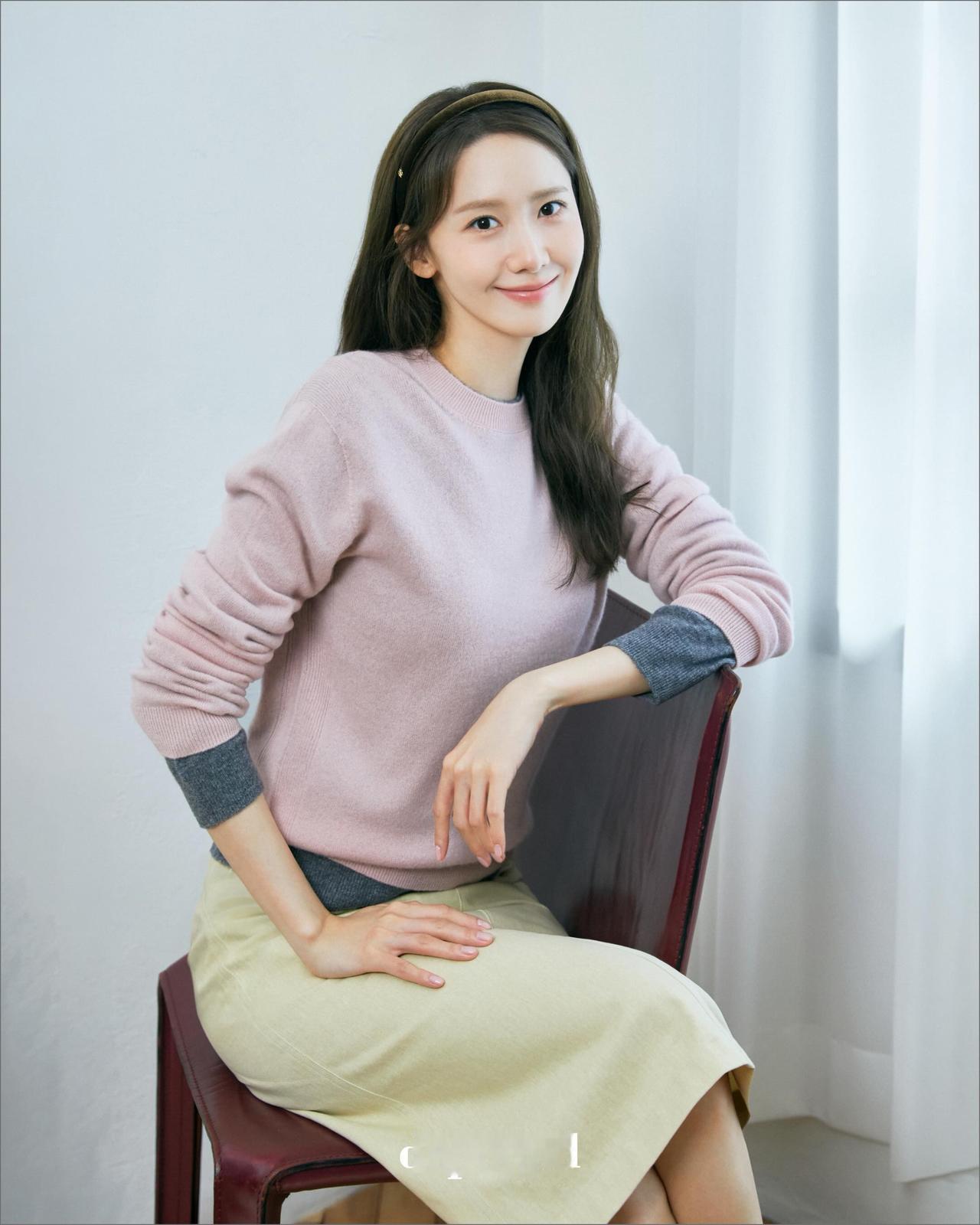 林允儿画报，温柔风女神！