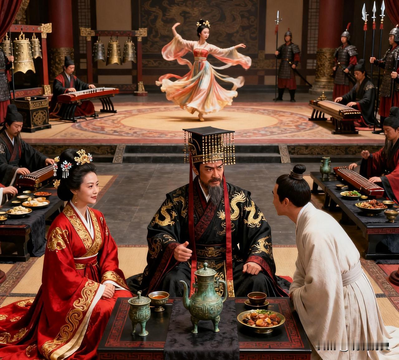 公元前129年，60岁的刘嫖正享受着18岁养子董偃的服侍。看着眼前这个长相俊美的