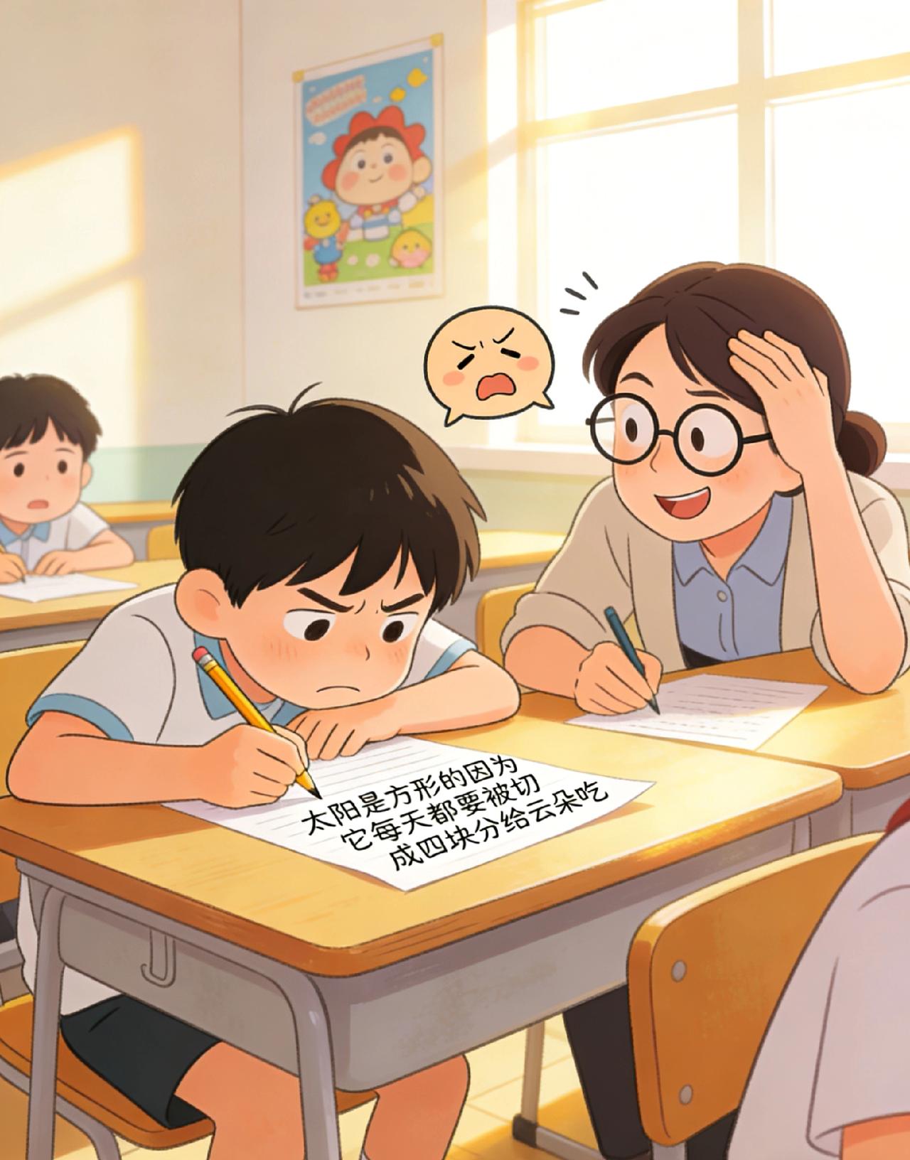 不写作业母慈子孝，一写作业鸡飞狗跳，这届家长太难了当妈以后才懂，最考验亲