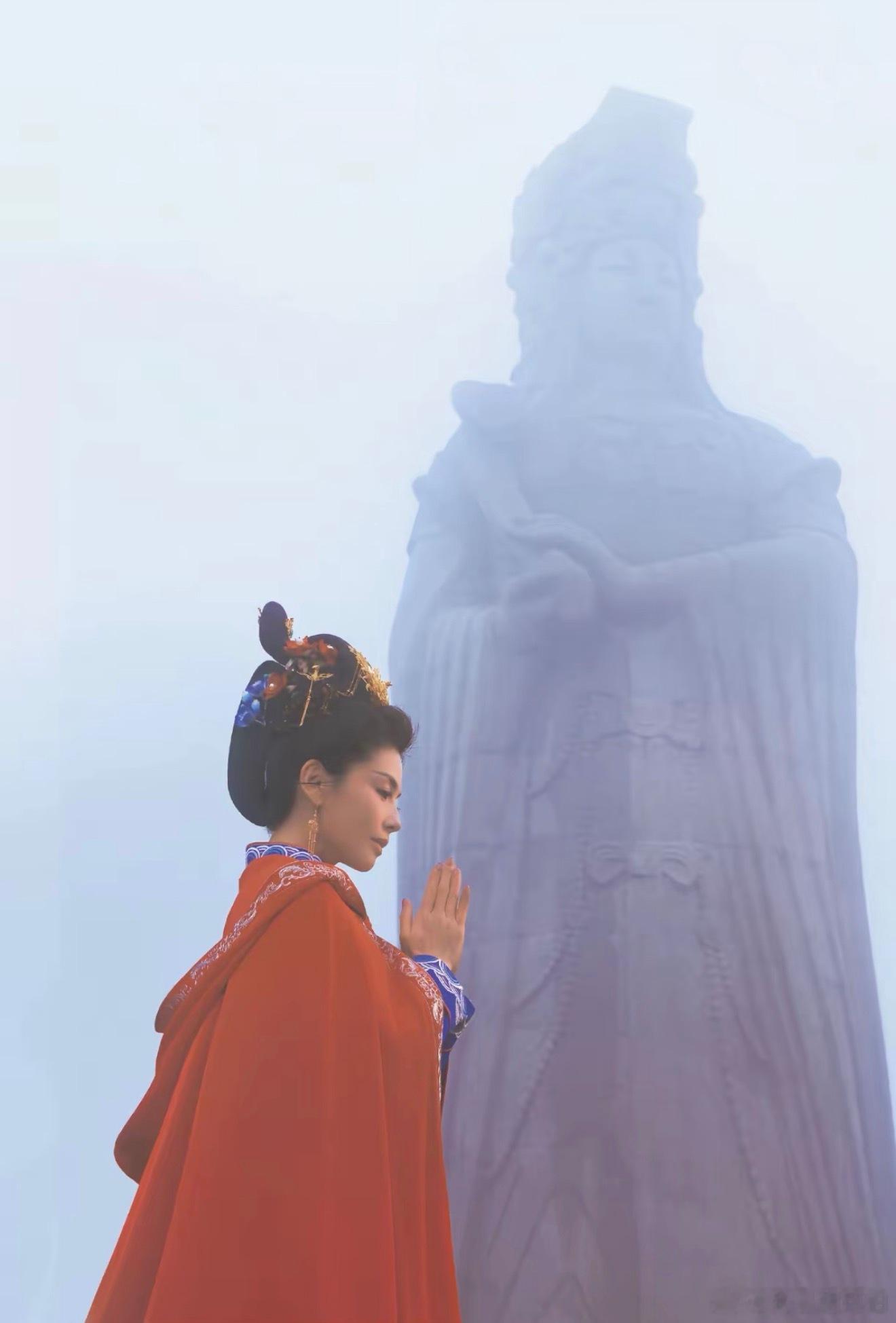 刘涛妈祖，谁懂图一带来的灵魂震撼刘涛天庭编制