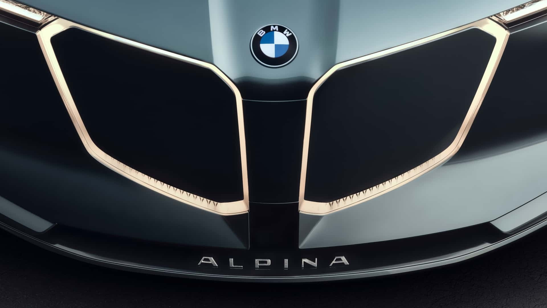 车若初见阿尔宾娜被“收编”后的第一台概念车，新车名VisionBMWALP