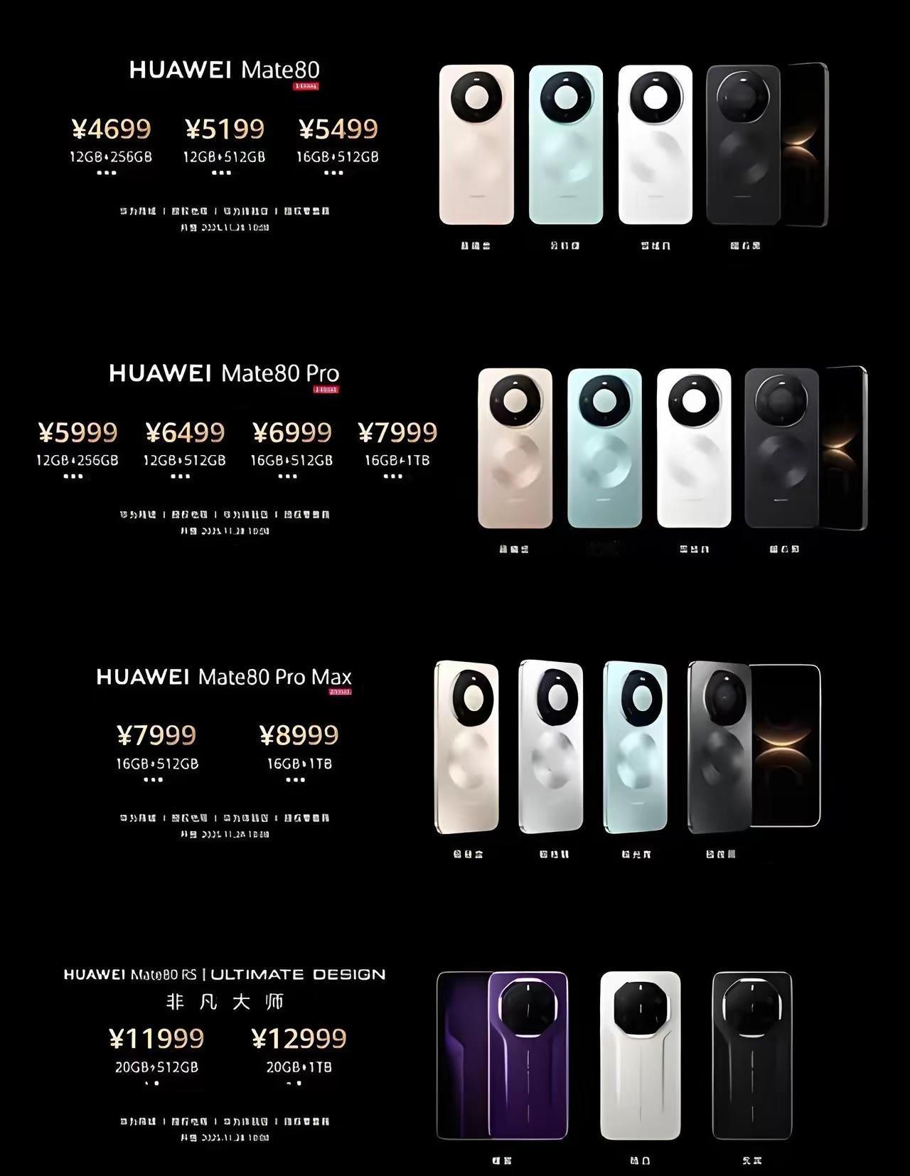 【华为Mate80系列最大的杀伤力是降了800元】​华为Mate系列手机发布，