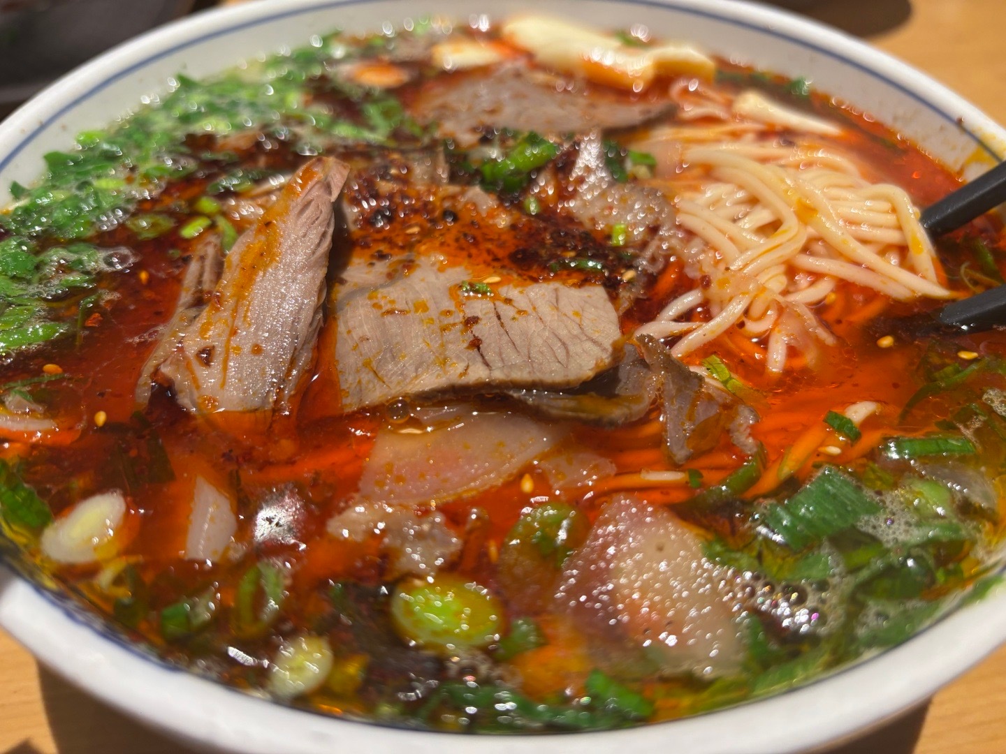 至少在北京，我觉得西部马华地牛肉拉面是最好的，基本上没有失望的时候。虽然比天津的