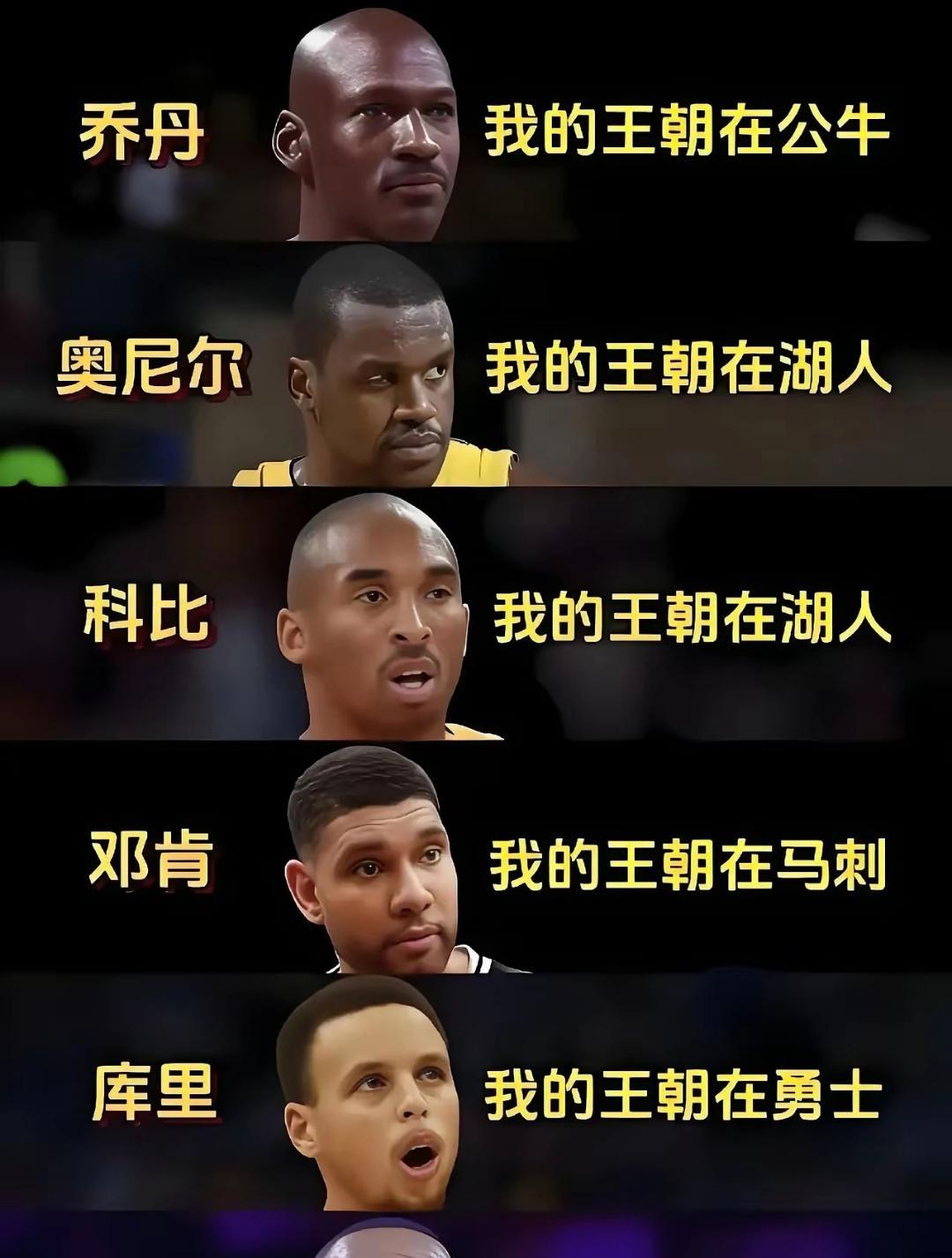 NBA王朝球队都有哪些？广泛上来说，王朝伟业的定义是在一段时间内独霸天下，战无