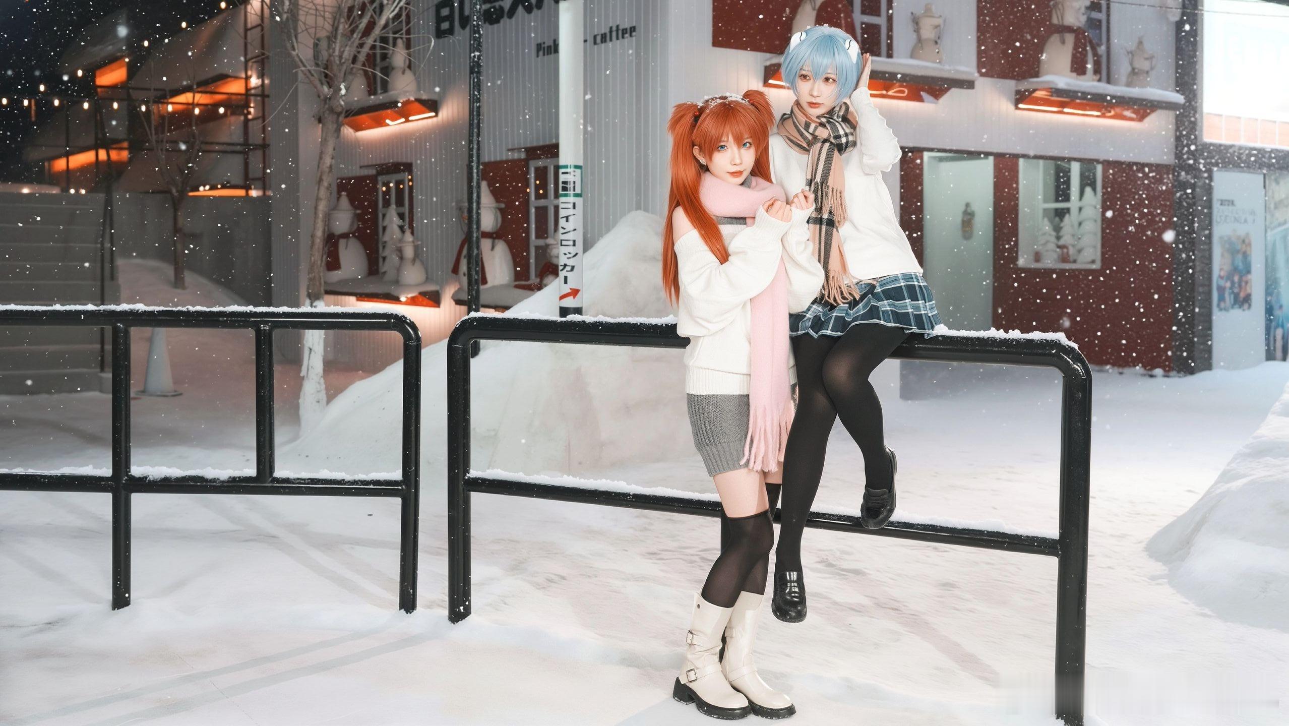 写真摄影日记双人系美女绘梦长廊