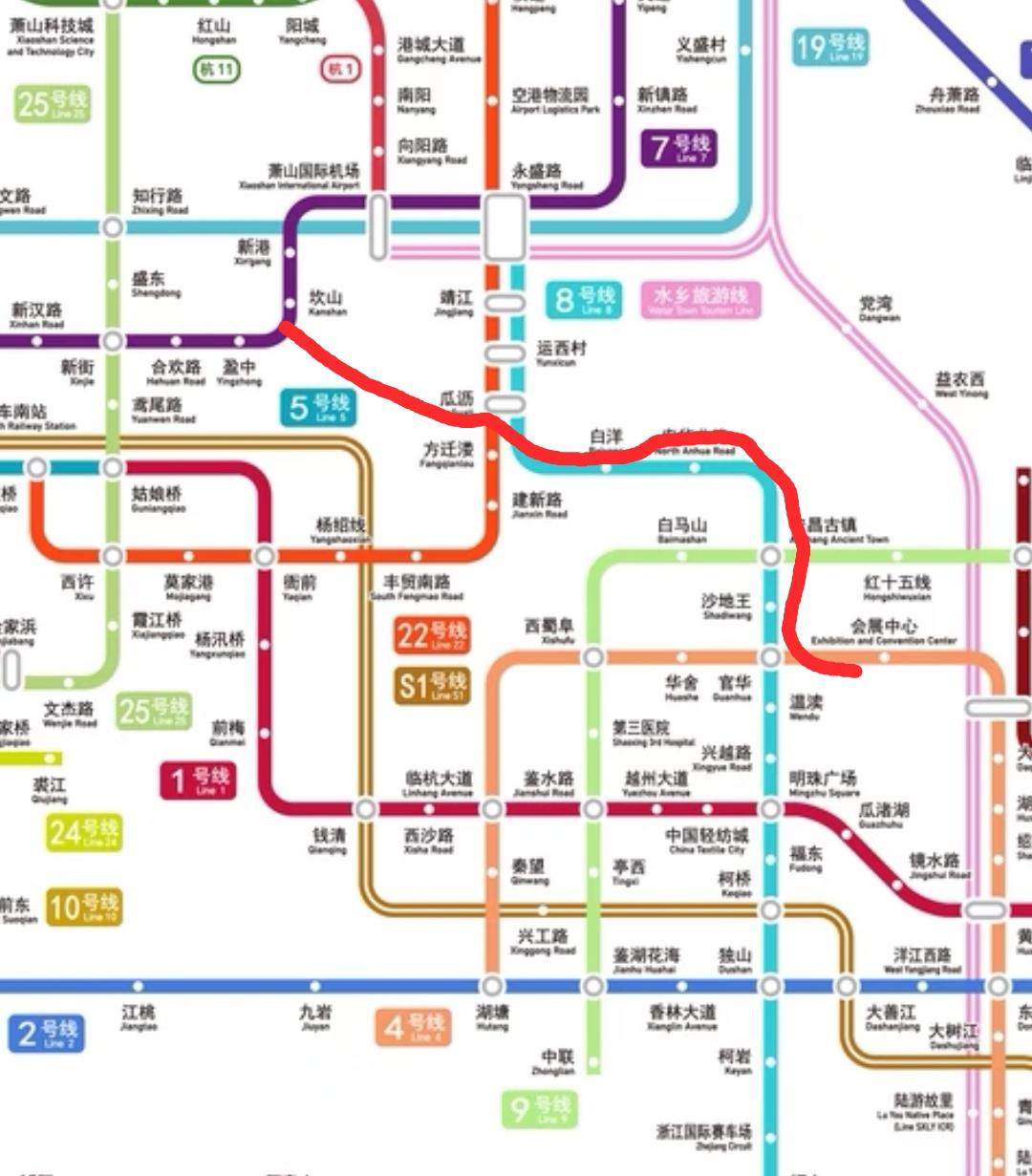 地铁审批肯定是压缩趋势，绍兴地铁再申报8号线难度加大，不如牺牲整个8号线，只把8