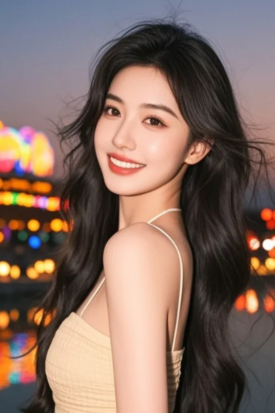 昆明池畔的邂逅，是这个夜晚最美的风景。