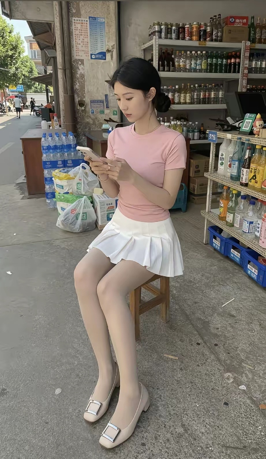 各位军师，在她家消费一万，能不能把她追到手。