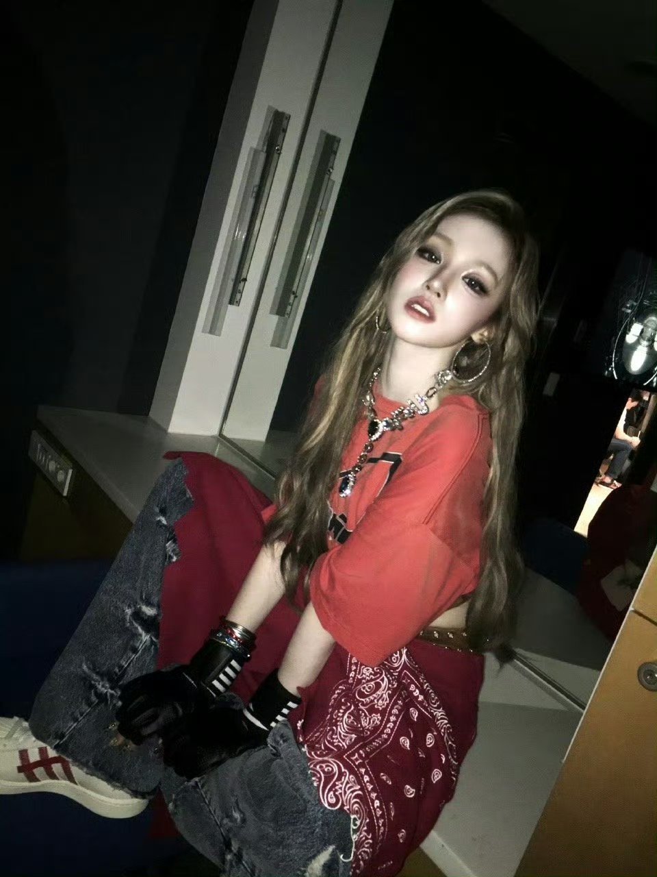 宋雨琦美式辣妹风，太适合了👌​​​