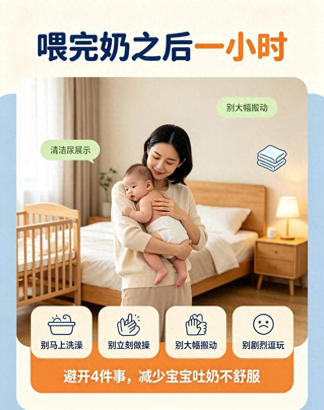 喂完奶之后一小时, 不要做这4件事, 很多新手爸妈天天在犯