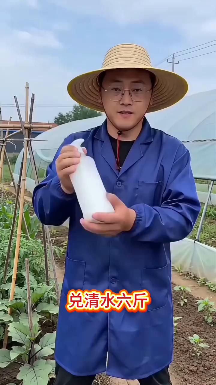 蔬菜种植，这几样东西兑水驱虫贼好使。今天教大家一个万能的杀虫剂配方：食盐10克