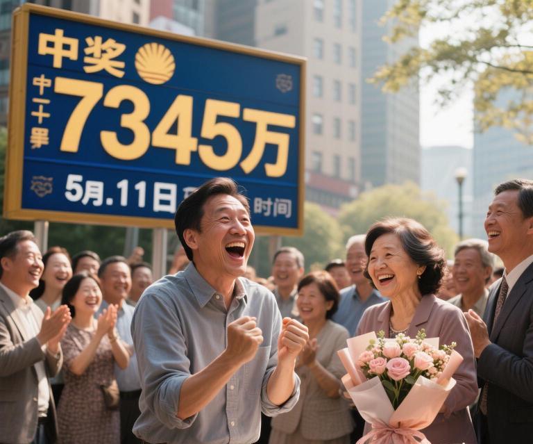 5月11号，你要中奖7345万，这个狗屎运，你要不要？5月11号，你要中奖73