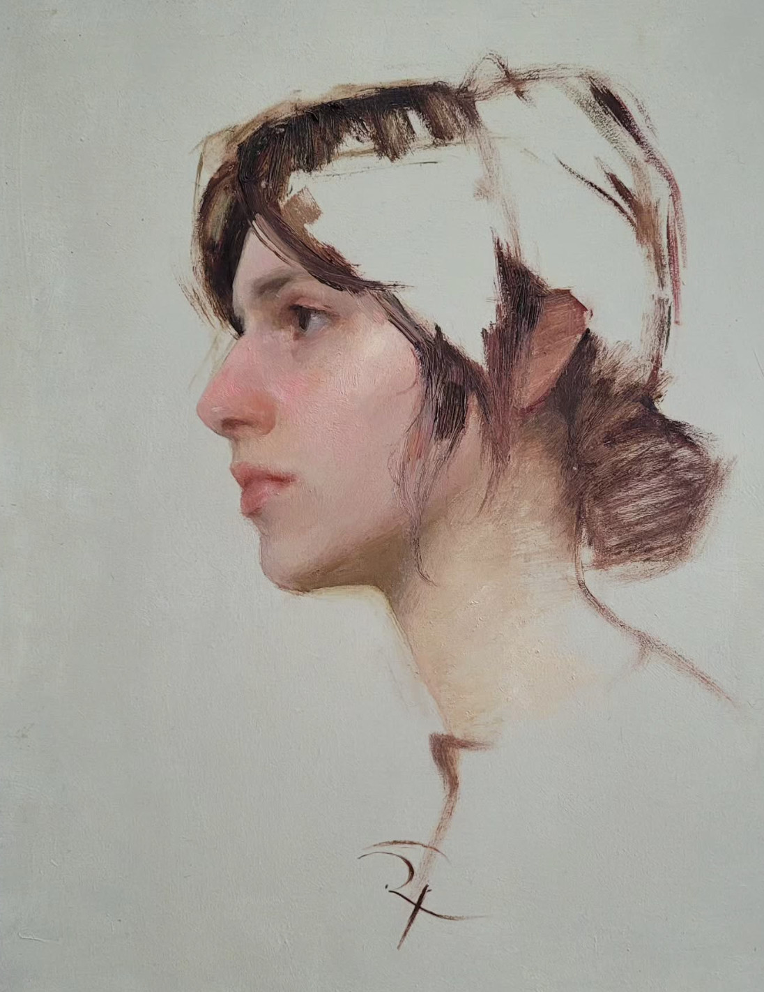 柔和朦胧的当代写实油画🎨/自学油画的英国艺术家露丝·菲顿RuthFitton
