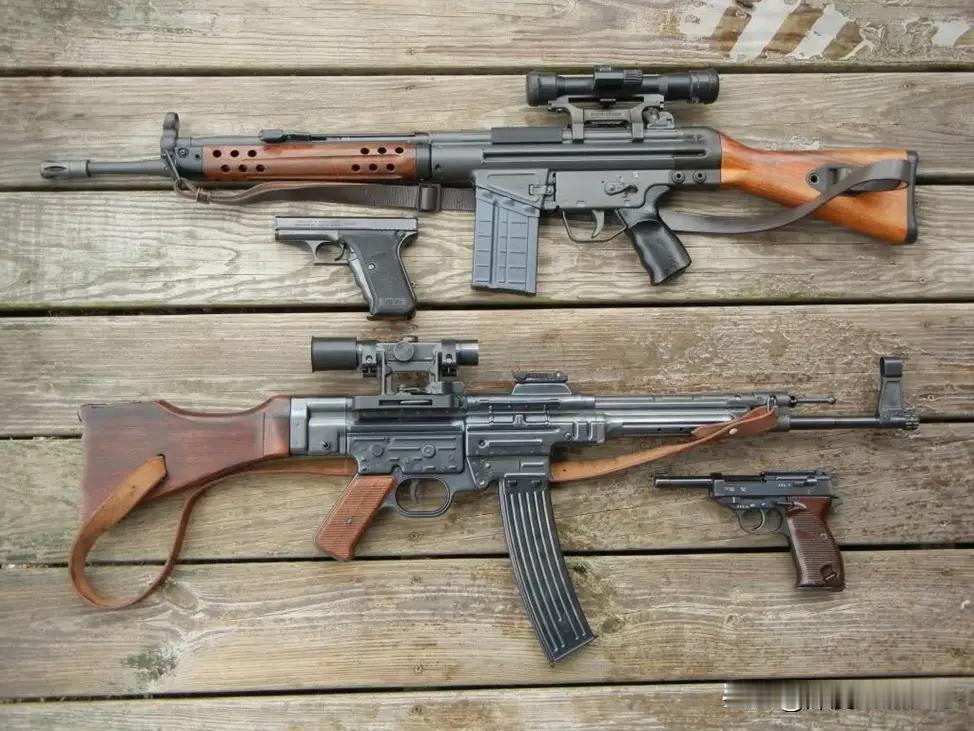 STG44与德国G3突击步枪