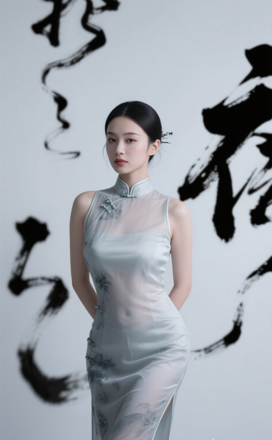 古典美人影，旗袍映风华