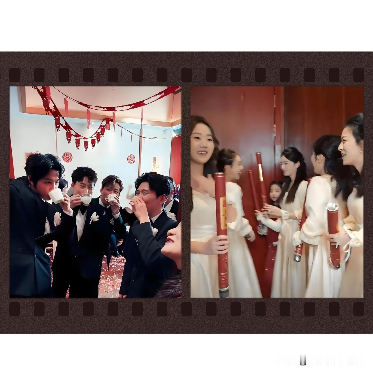 陶阳大婚8大看点，一次性说完！1.新娘子手捧花特意扔到光棍大伯哥郭麒麟怀里，