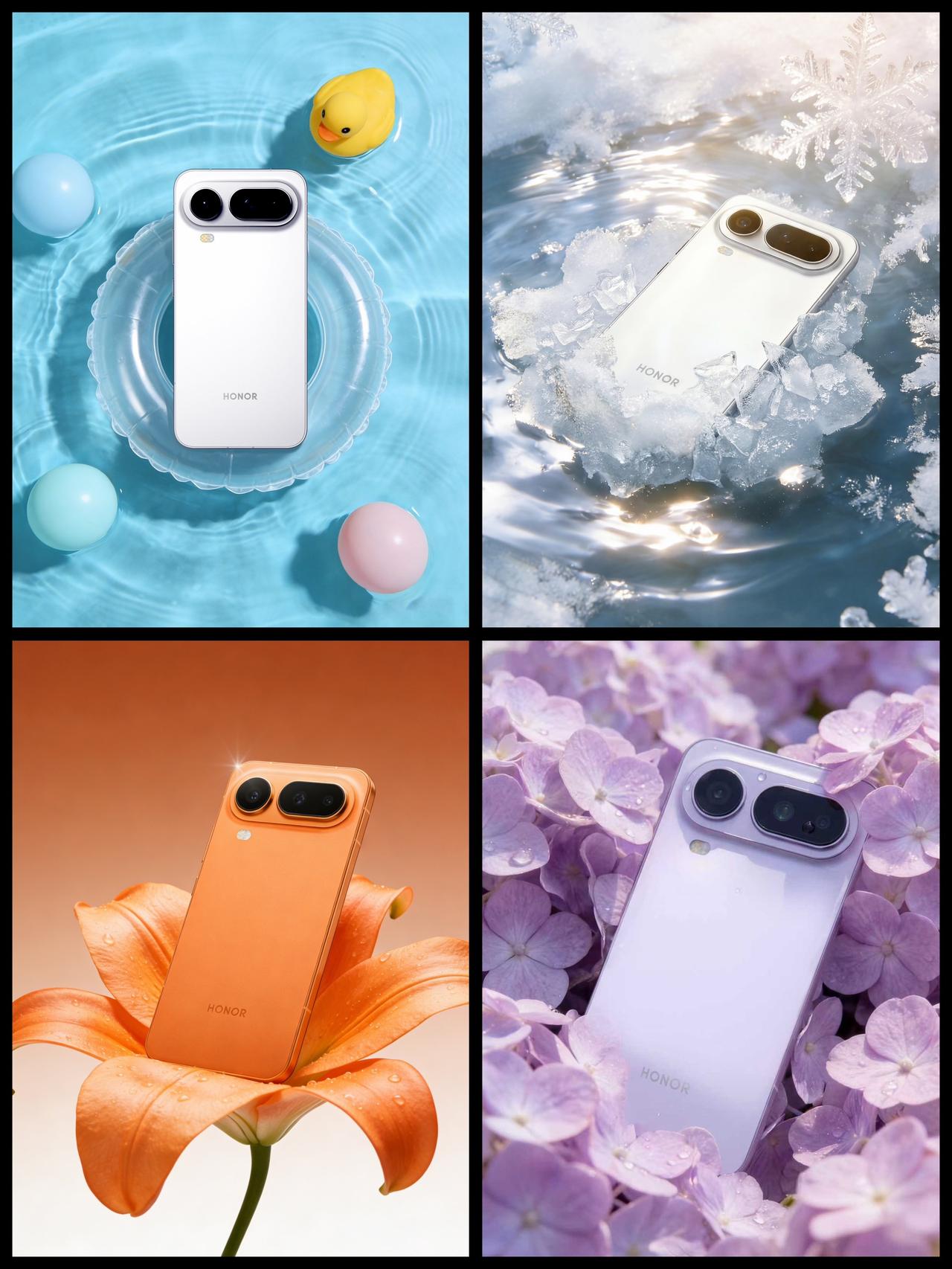 荣耀也出小屏手机Air了，这三个颜色都还不错嘛荣耀Magic8小屏手机手机