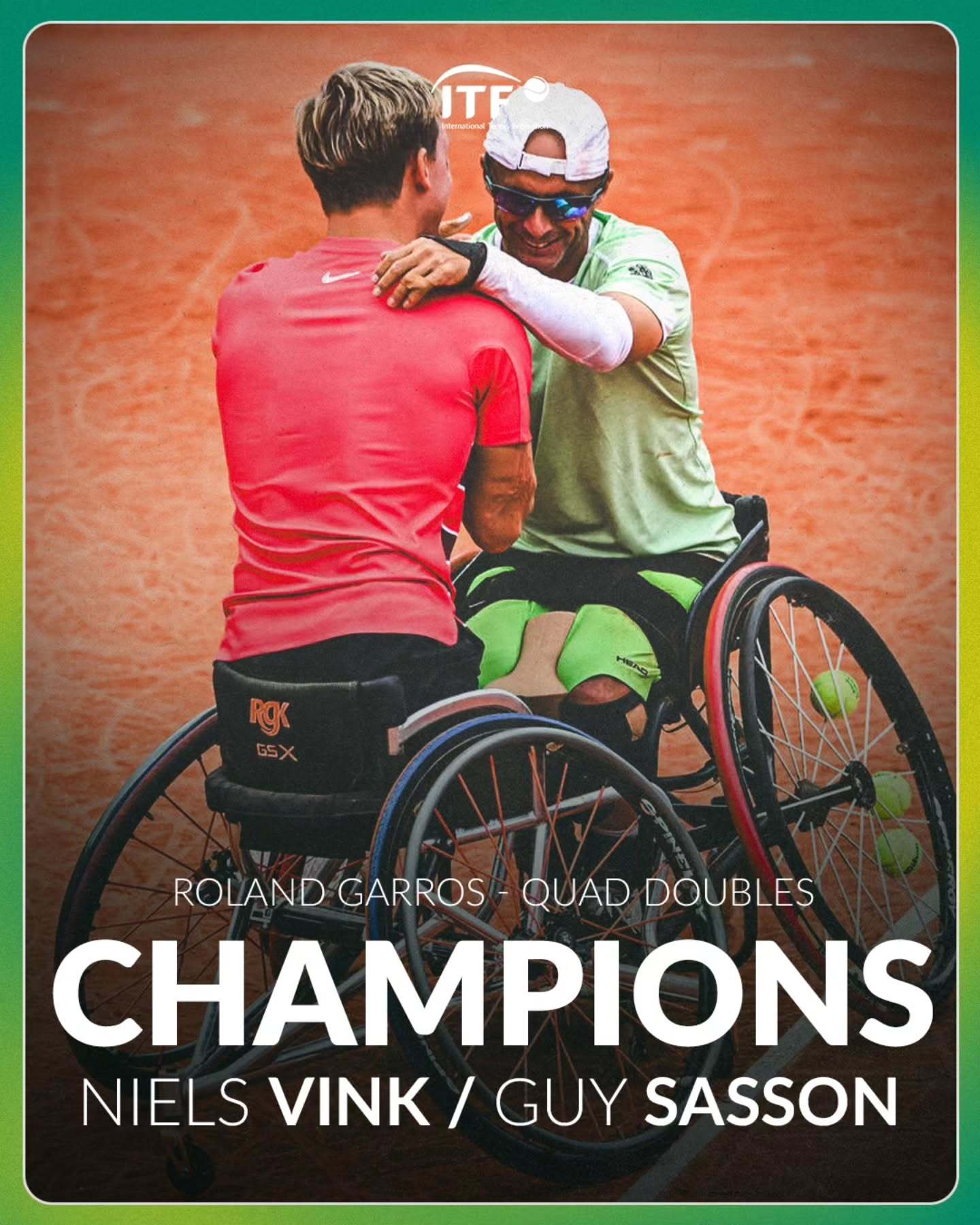 Firstofmany🏆温克/萨松组合以6-36-4击败卡普兰/拉姆法迪
