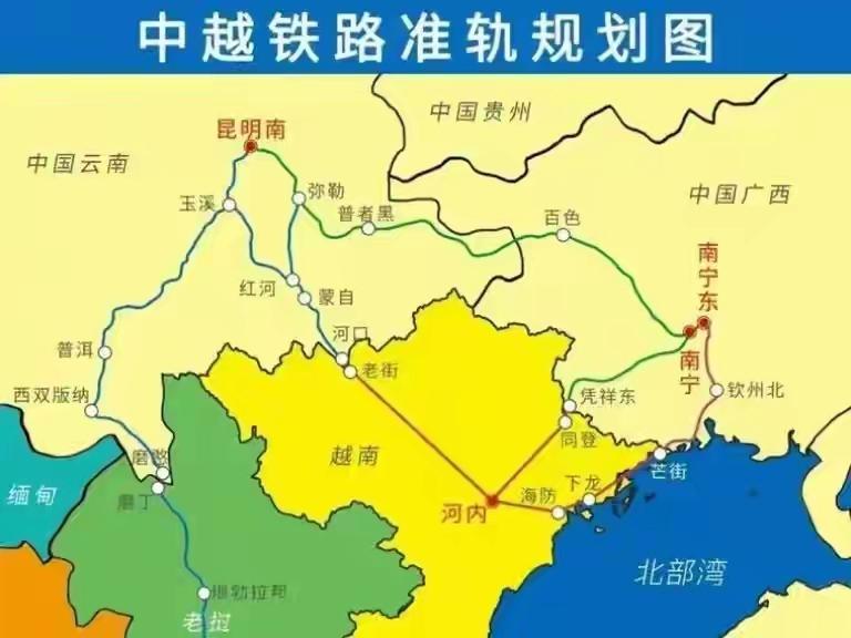 越南宣布3条铁路对接中国，西方看好的下个“世界工厂”，为什么到现在连条铁路都修不