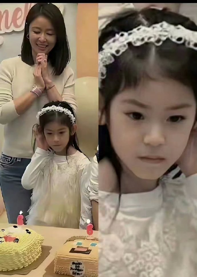 林心如霍建华女儿，完美继承了父母的基因，是像爸爸还是像妈妈多一点？