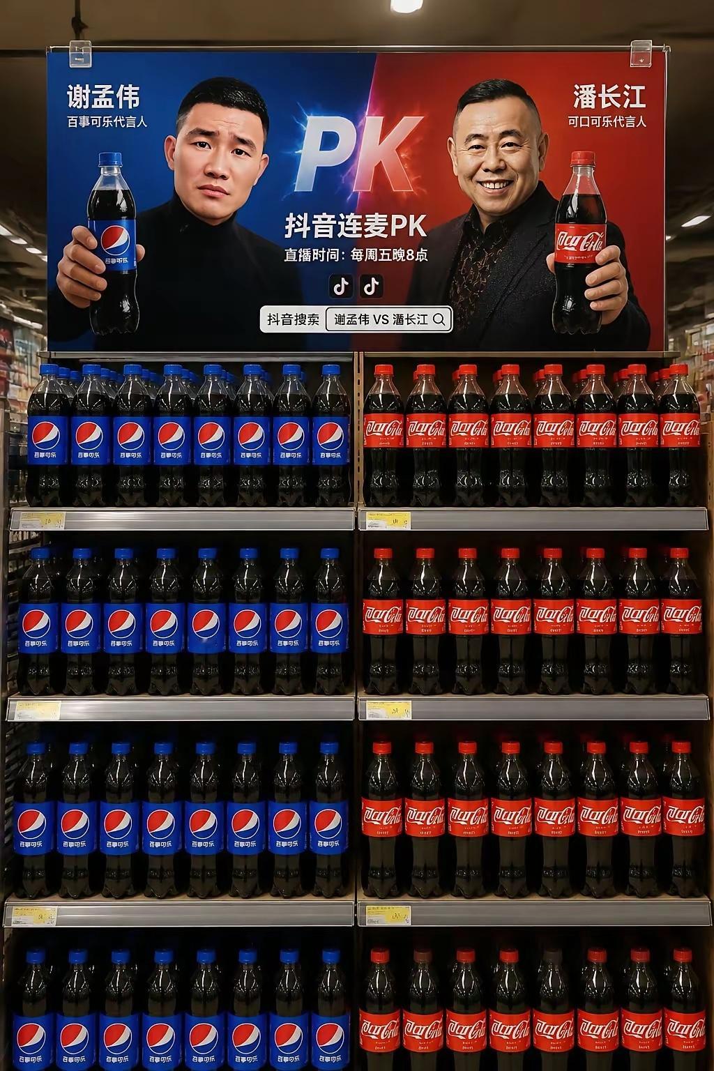 百事VS可口，大家会选哪个？