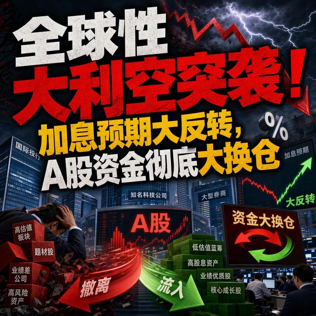 很多人以为美联储降息只是时间问题，可这个周末的行情狠狠打了脸。加息预期一夜反转