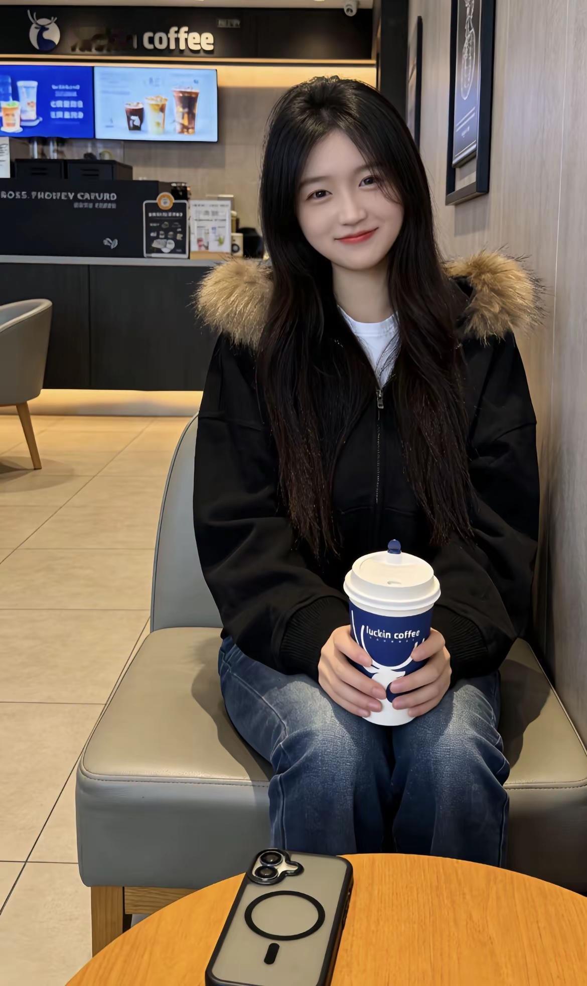 瑞幸沙发被我坐出VIP席的感觉。别问我为什么总往瑞幸跑，问就是沙发太舒服，咖啡太