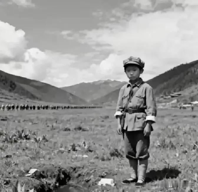 1935年，13岁的小红军罗玉琪在过草地时，突然腹痛不止，碍于女同志，就跑到远处