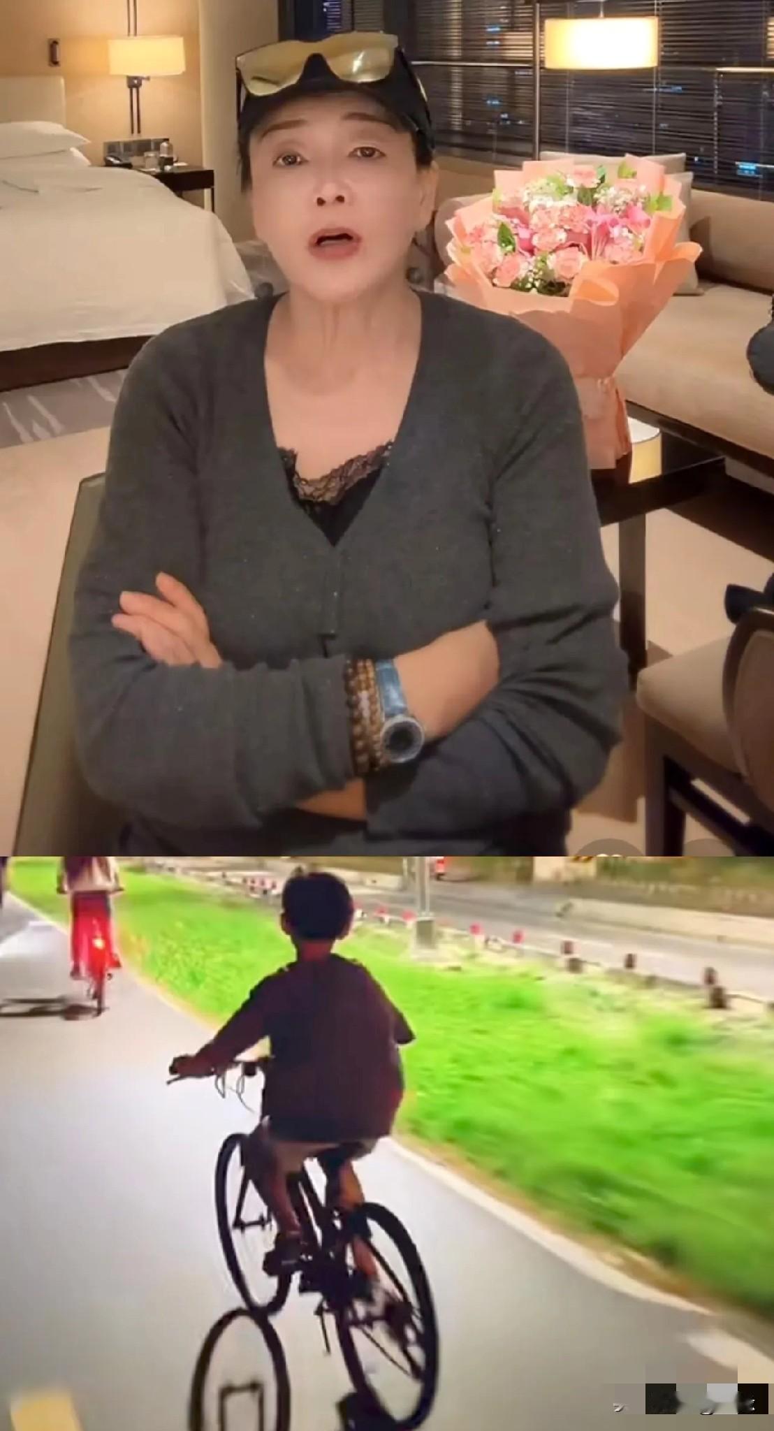 张兰让网友保密！不要告诉汪小菲自己感冒了。不是怕他担心，而是怕他不让见孙子孙女。