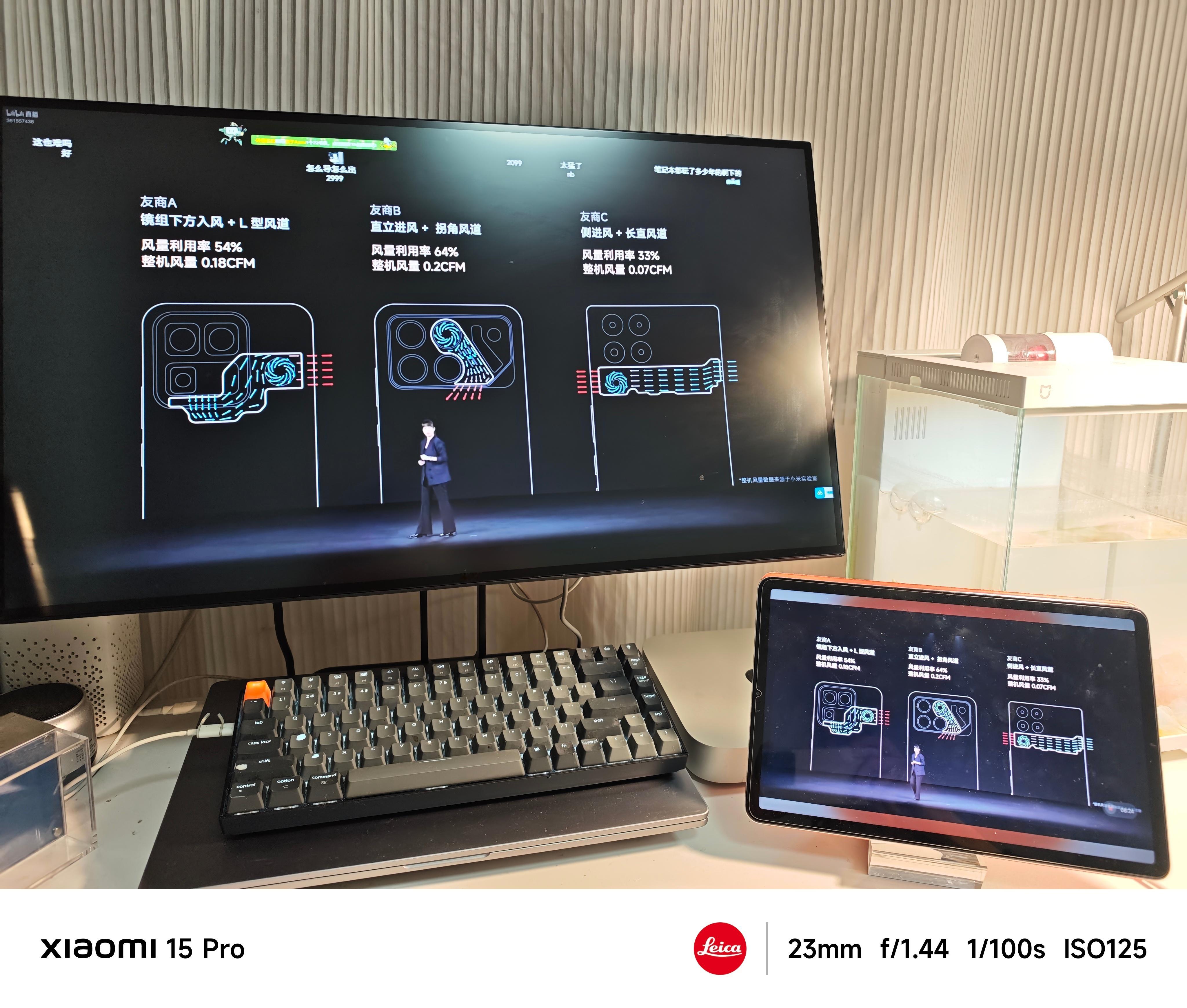 相机有底大一级压死人的定律！风扇是不是也可以？除了风扇大，还有风路设计也很重要，