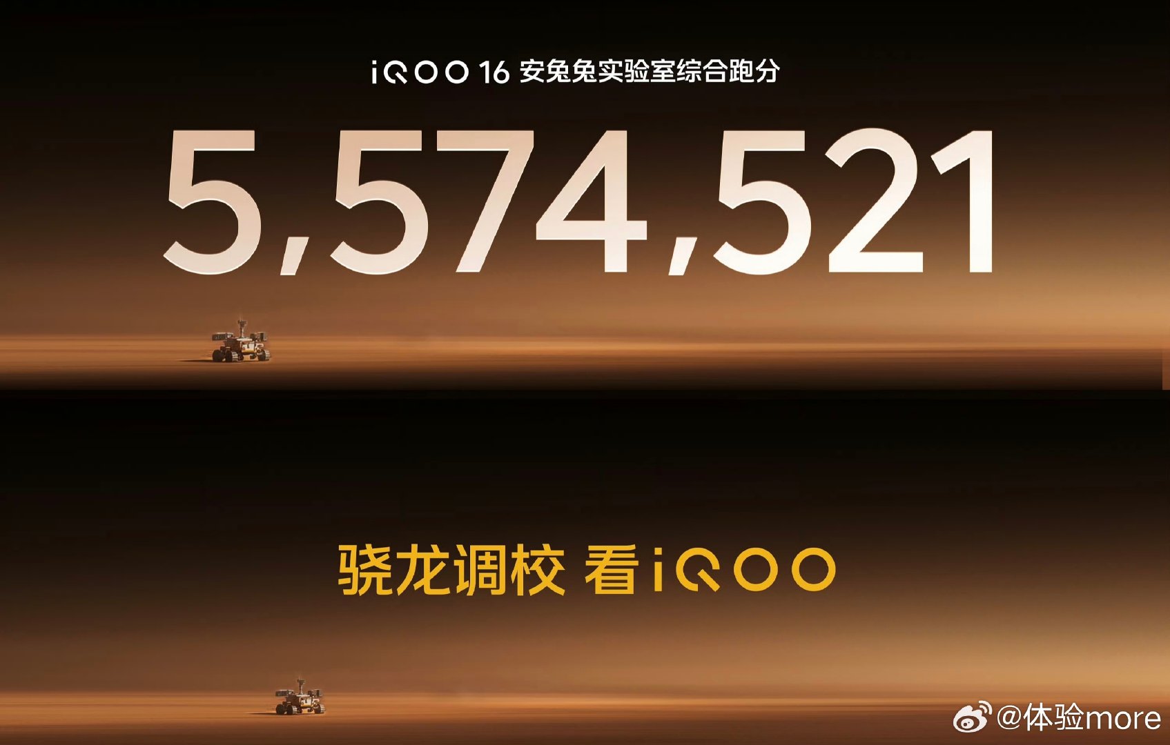 跑分总是后发布的比先发布的领先，总之越晚越领先。iQOO16，5574521一加16，5633288