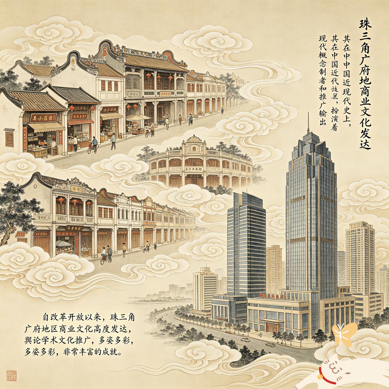 不少人都觉得，广东珠三角地区，特别是广州(包括香港)，其在中国近现代史上，都扮演