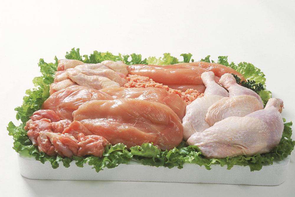 鸡肉肉质鲜嫩, 便于人体吸收消化, 是适合人们食用的高蛋白低脂肪的肉食哦