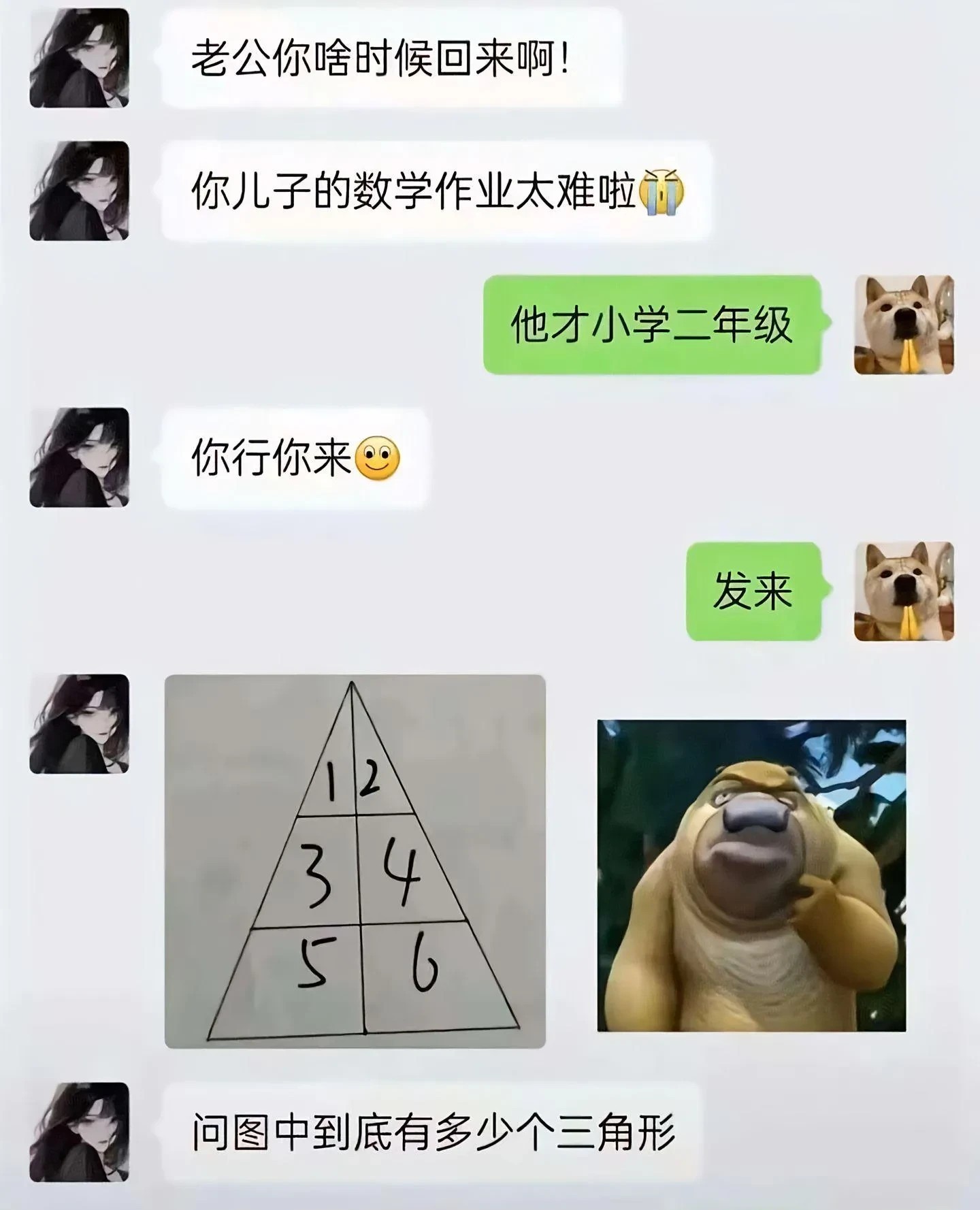 所以应该是几个