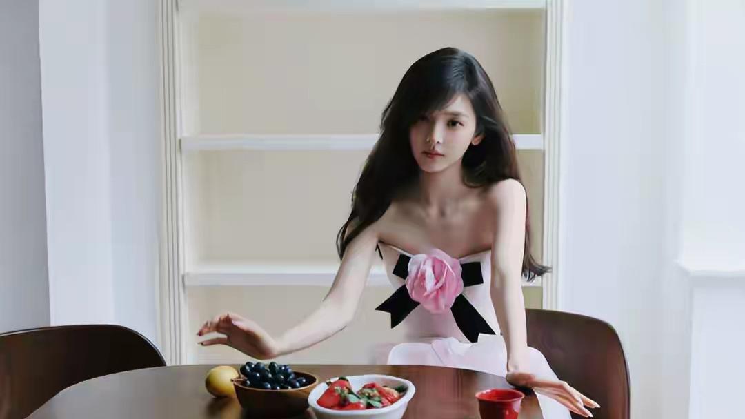 章若楠：清纯天花板的治愈美学，内娱独特清纯标杆