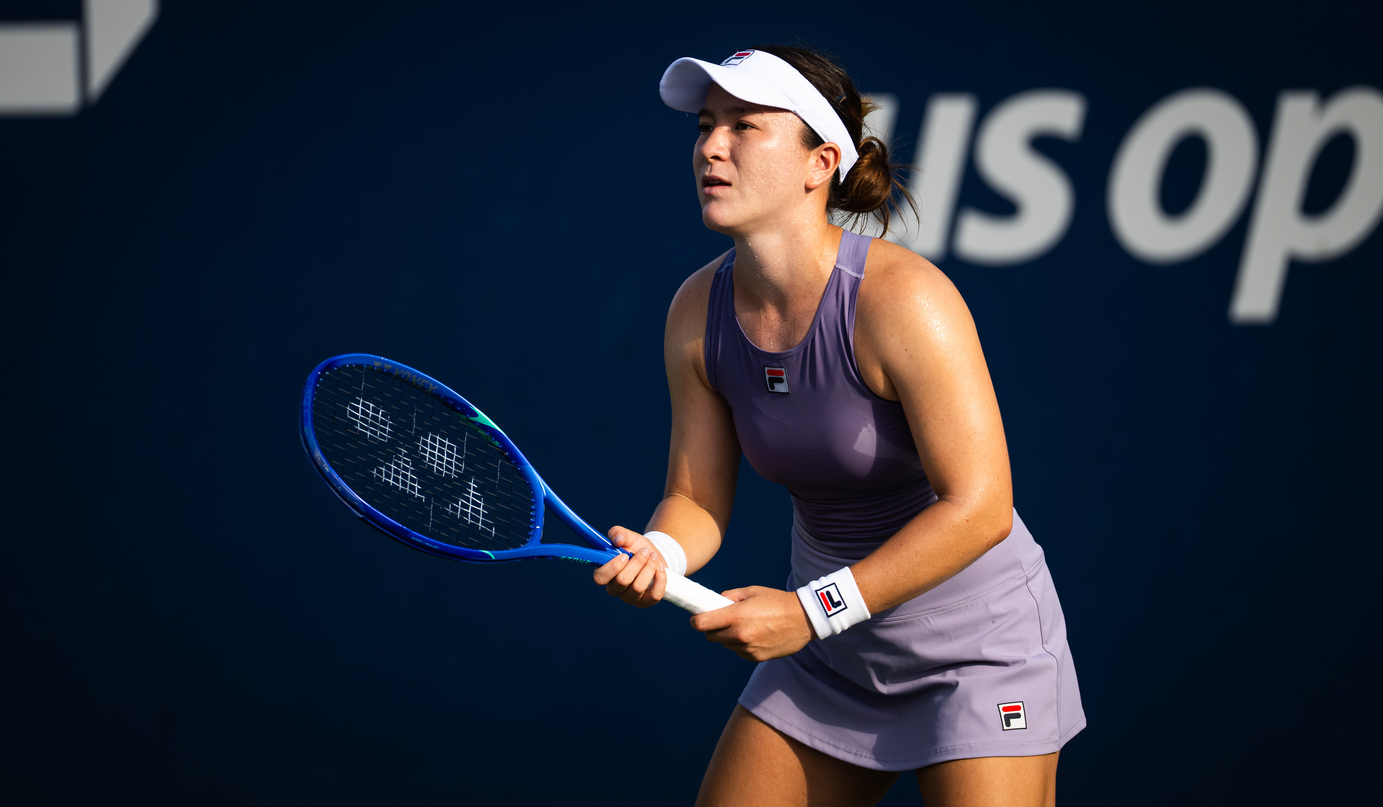 美网2025女单首轮，孙璐璐以6-42-66-0击败奥索里奥，取得去年温网