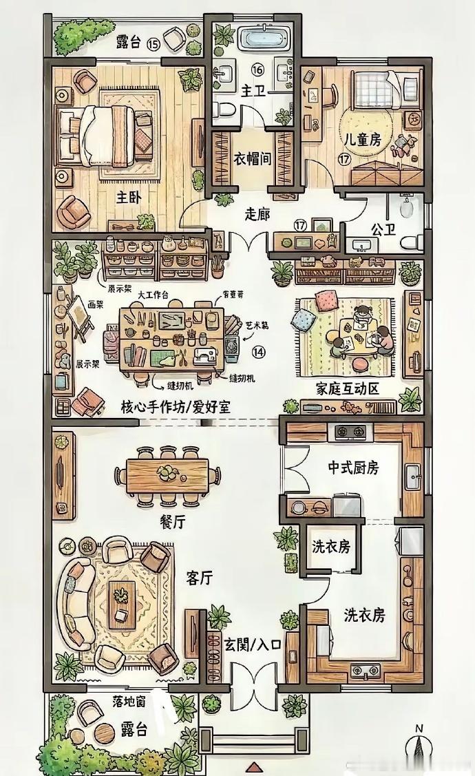 空气对流太差，主卧的采光是一坨翔​​​