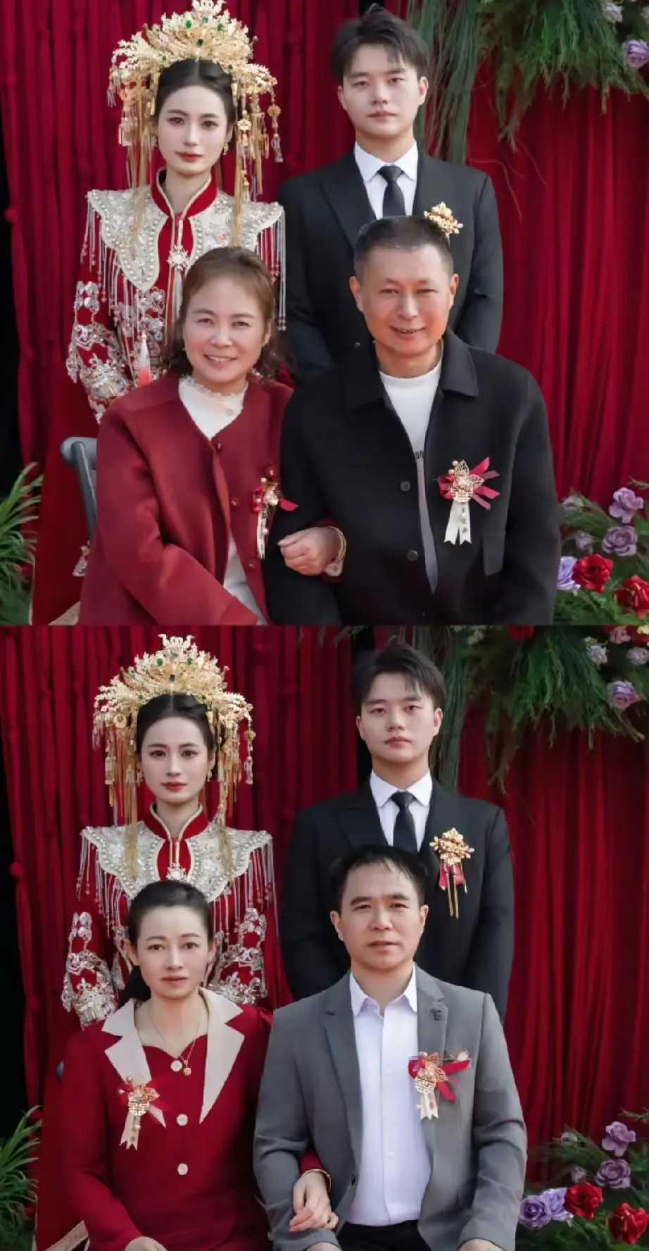 笑的是娘家，不笑的是婆家。