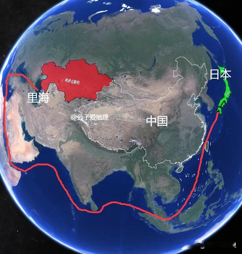 稀土不走中国口岸，哈萨克斯坦把里海通道第一次写进合同。你能想象吗？一条新的运输