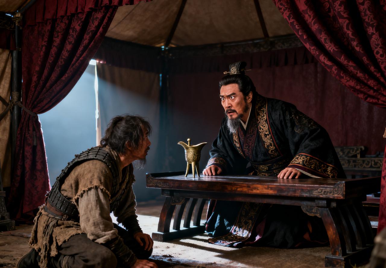 曹操拿下下邳，想把貂蝉据为己有，谁知她一句话令曹操愣在当场，吕布：我活了28年竟