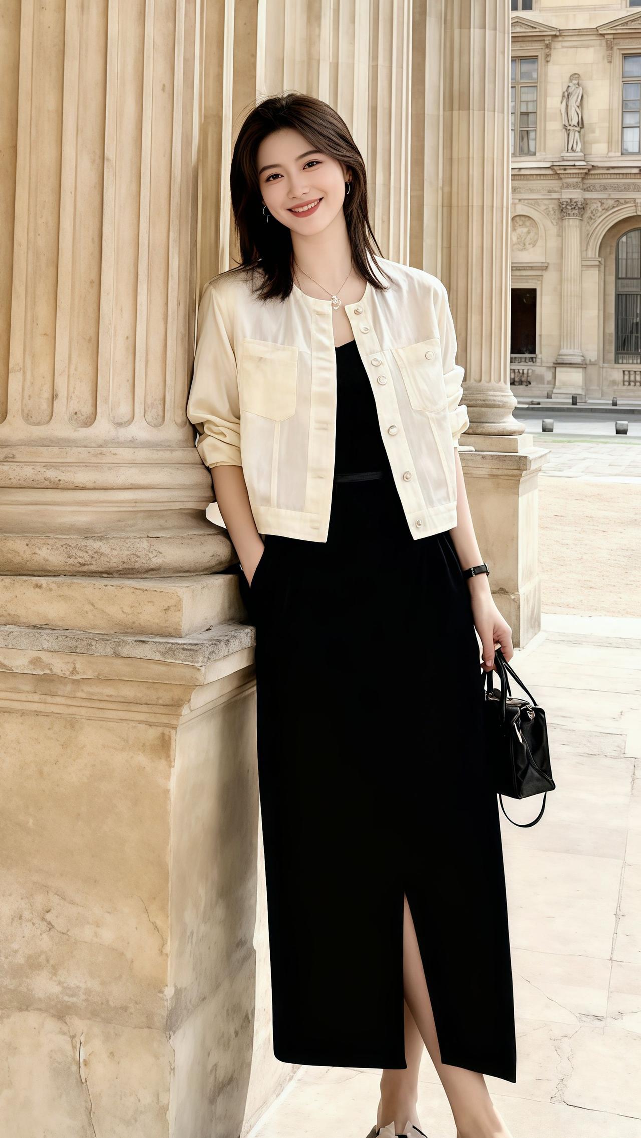 优雅气质气质女神范儿美搭尽显女神范气质女神穿搭时髦穿搭