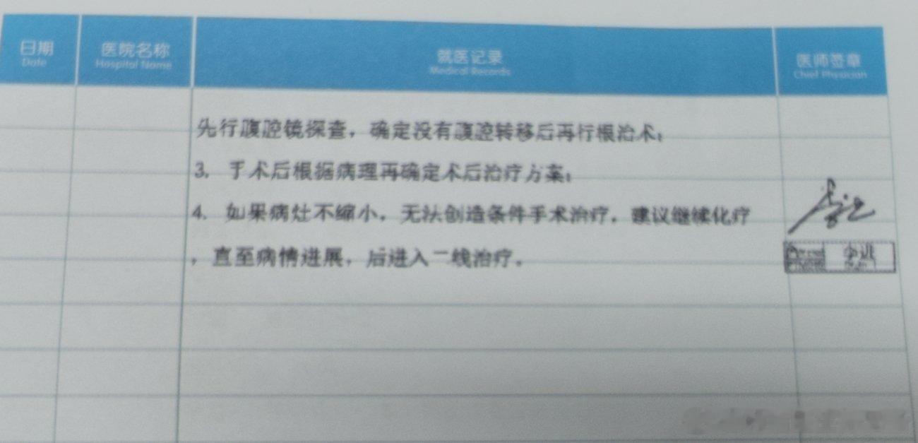 我的门诊故事健闻登顶计划近日连着接诊了3个男性青年胃癌患者，效果都很差，短期