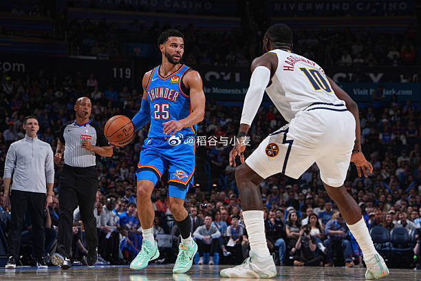 雷霆后场新星米切尔在复出后首战对阵掘金的比赛中出场29分25秒，投篮16中9，三